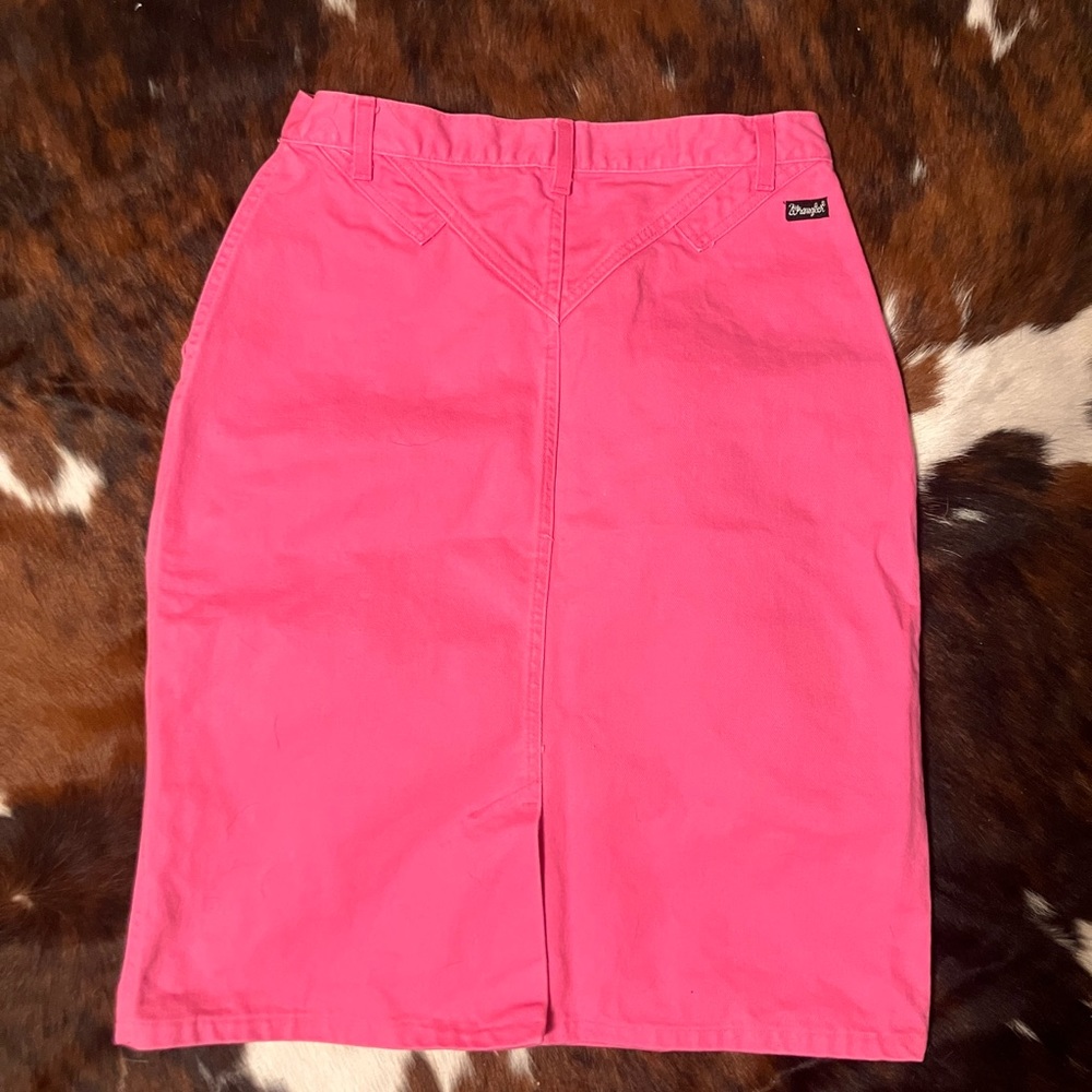Vintage Pink Wrangler skirt